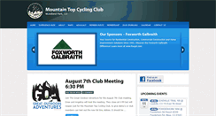 Desktop Screenshot of mountaintopcyclingclub.com